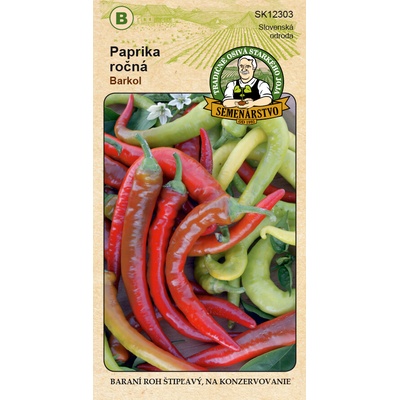 TRADIČNÉ OSIVÁ STARKÉHO JOJA TRADIČNÉ OSIVÁ Paprika ročná štipľavá BARKOL 0,7g