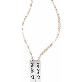 HARAHU Колие co-21700 - Сребърен kp21700 (co-21700)