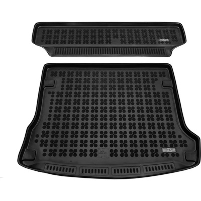 Rezaw-Plast Гумена стелка за багажник за Dacia Logan I MCV (2006 - 2013) / Wagon set - 2 pcs - Rezaw Plast (231336)
