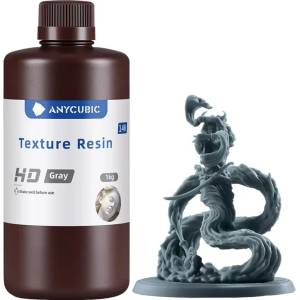 ANYCUBIC Texture Resin HD смола (сив) (SZGHG-10-IPO-01)