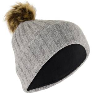 P. A. C P. A. C. Дамска зимна шапка (beanie) P. A. C. Women's Jona Pompom Beanie - Grey - размер One Size (904-5154-0311)