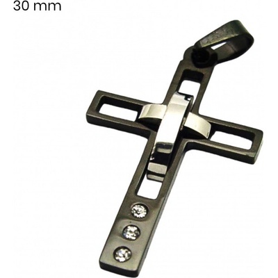 Exeed 24062200 Prívesok z chirurgickej ocele krížik