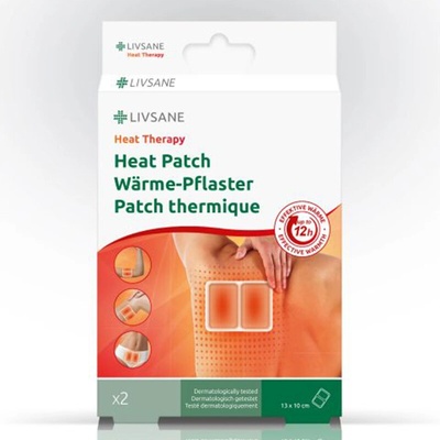 LIVSANE Heat therapy hřejivá náplast 2 ks