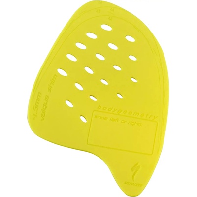Klínky do treter Specialized Body Geometry Internal Wedges Gen 2 2 Pack žlutá