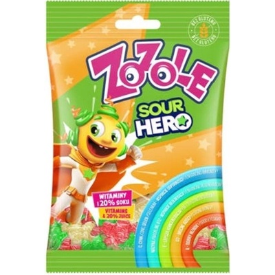 Zozole Želé Hero sour 75 g