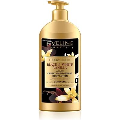 Eveline Cosmetics Luxury Expert Black & White Vanilla Лосион за тяло дамски 350ml