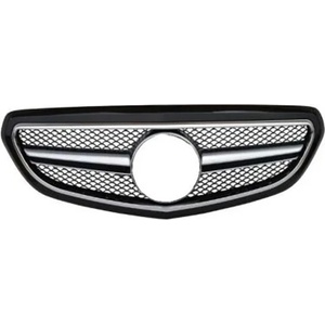  Решетка Mercedes W212 E-Class Facelift (2014+) - AMG черна с хром лайсни (PX-GZ2-181F)