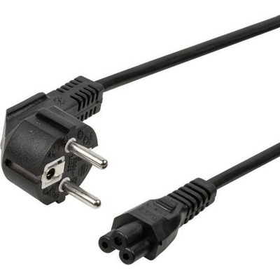PremiumCord Kabel síťový 230V k notebooku 2m, trojlístek "Mickey Mouse" kpspt2 – Sleviste.cz