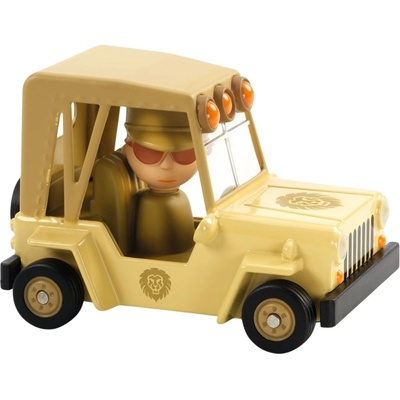 DJECO Метална количка Djeco Crazy Motors - Лъвско сафари (DJ05480)