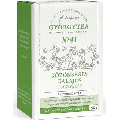 Györgytea No41 Čajová zmes z lipkavca mäkkého na štítnu žľazu 50 g