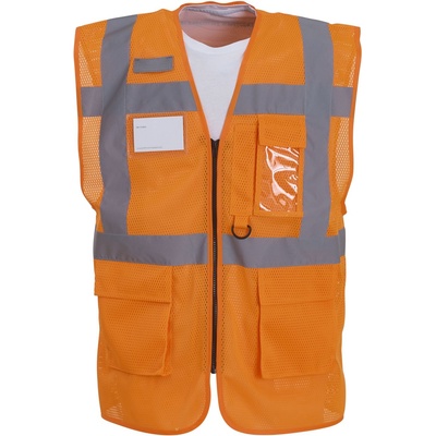 Yoko HI-VIS HVW820 / Мрежеста предпазна жилетка - HV оранжева S (79W820zv901)