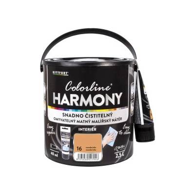 KITTFORT Colorline HARMONY 2,5 l mandarinka matná