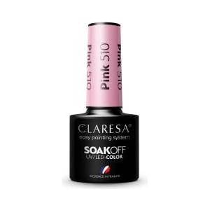 Claresa Claresa Soak Off UV/LED Pink Gel Polish 510 5g