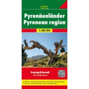 PYRENEJE PYRENÄENLÄNDER 1: 400 000 | Freytag-Berndt und Artaria KG (2007)