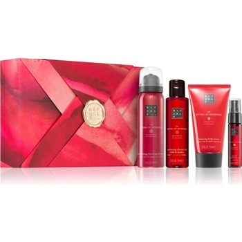 Rituals The Ritual Of Ayurveda sprchová pěna 50 ml + tělový krém 70 ml + tělový olej 30 ml + sprej na vlasy a tělo 20 ml dárková sada
