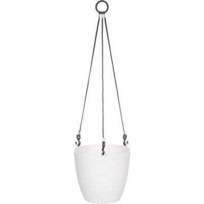 Plastkon Ariella závesný kvetináč bielý 18 cm