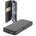 Cellularline Калъф за iPhone Xs Max, синтетична кожа, Cellularline Book Clutch, черен (BOOKCLUTCHIPHX65K)