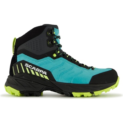 Scarpa Дамски туристически обувки Scarpa Women's Rush Trek GTX Walking boots - Ceramic / Sunny Lime - размер 37 (EU) (119-0477-0113)