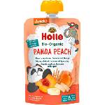 Holle пюре пауч праскова, кайсия, банан и спелта 100г