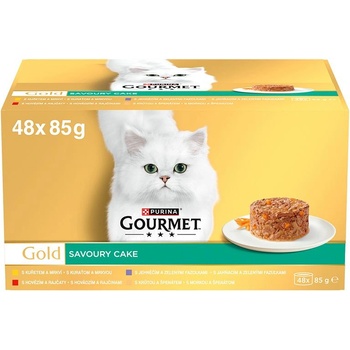 Image 1 of Gourmet Gold Multipack Savoury Cake 48x85 g