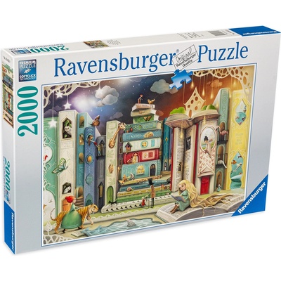 Ravensburger Пъзел Ravensburger от 2000 части - Булевард на книгите (16463)