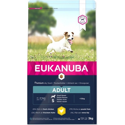 Eukanuba Adult Small & Medium Breed 3 kg