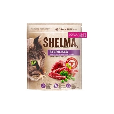Shelma cat Freshmeat Sterilised beef grain free 1,4 kg