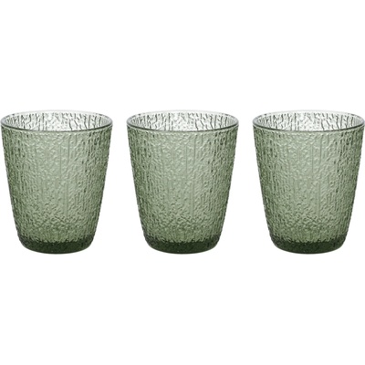 Tognana Комплект 3 стъклени чаши davor, зелено (n3585j70vera)