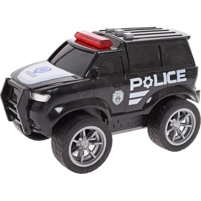 Wiky Auto policajné na zotrvačník s efektmi čiernej 22,5 cm