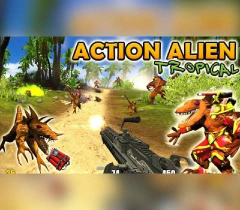 Action Alien: Tropical Mayhem