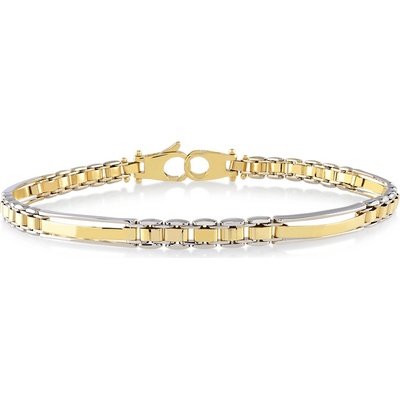 Lillian Vassago Exkluzivní náramek z kombinovaného zlata LLV06-GB033