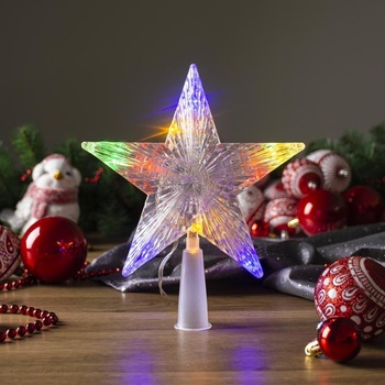 MagicHome Hviezda Vianoce 10 LED farebná 2xAA