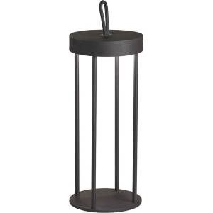 Fischer & Honsel Черна LED настолна лампа (височина 36 cm) Kante - Fischer & Honsel (850333)