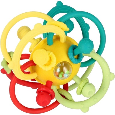 Bam Bam Бебешка дрънкалка Bam Bam - Топка, сензорна (541620)