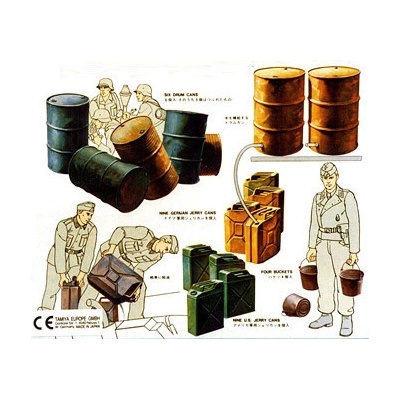 Tamiya Jerry Cans Set 1: 35