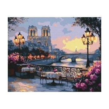 Ideyka Paint by numbers - French landscape 40x50