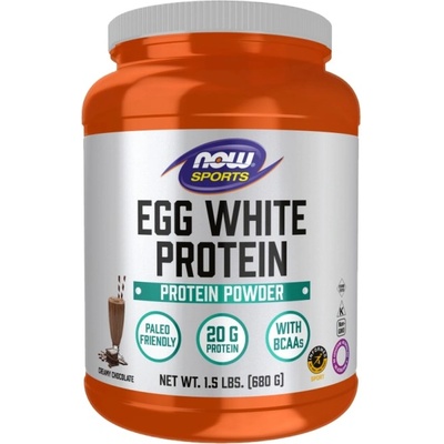 NOW Eggwhite Protein [680 грама] Шоколад