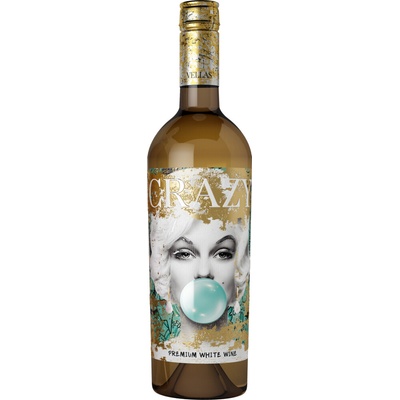 Vignobles Vellas Crazy Crazy Colombard Sauvignon 10,5% 0,75 l (holá láhev)