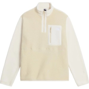 The North Face Мъжки поларен пуловер The North Face Yumiori 1/4 Zip Fleece jumper - Desert Stone / White Dune - размер XXL (005-5404-1516)