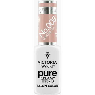VICTORIA VYNN Hybridní gel lak PURE CREAMY HYBRID 008 Ginger Tea 8 ml