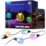 Govee H7025 RGBICW Външни LED гирлянди, 14.63 м, 2.4 GHz Wi-Fi + Bluet (H7025CB1)