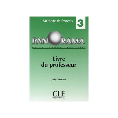 PANORAMA 3 LIVRE DU PROFESSEUR - GIRARDET, J.