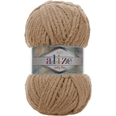 Alize Softy plus 199 sv. hnědá