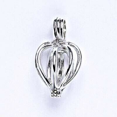 Čištín Zlatý přívěsek klícka P 957 přírodní říční perla perla přání v perlorodce bílé zlato