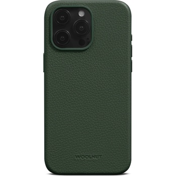 WOOLnut Leather Case for iPhone 15 Pro Max - Green (K-WN-IP15PMAB-C-2663-GN)