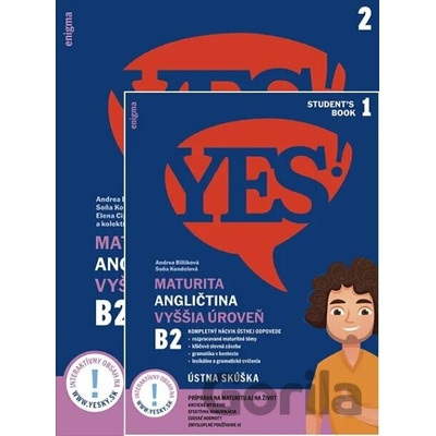 YES! Angličtina - maturita - vyššia úroveň (B2) + interaktívny obsah - Andrea Billíková, Soňa Kondelová