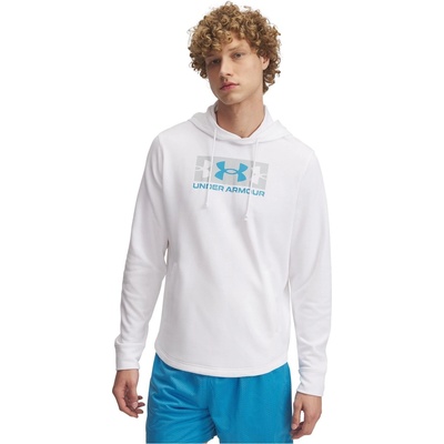 Under Armour Суичър Under Armour Men's RV Terry Logo Performance Hoodie - White