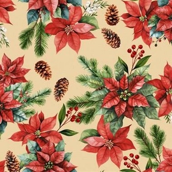 Obrus PVC 3581196, metráž, 20 m x 140 cm, vianočný motív IV. , IMPOL TRADE