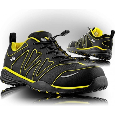 VM Footwear NASHVILLE S1 obuv Čierna-Žltá