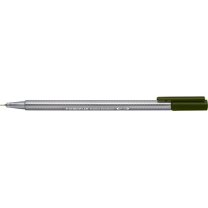 STAEDTLER Тънкописец Staedtler Triplus 334, маслин. зелен 57 (21117-А-МАСЛ ЗЕЛЕН)